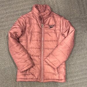 Reebok Kids Puffer Jacket - Rosewood